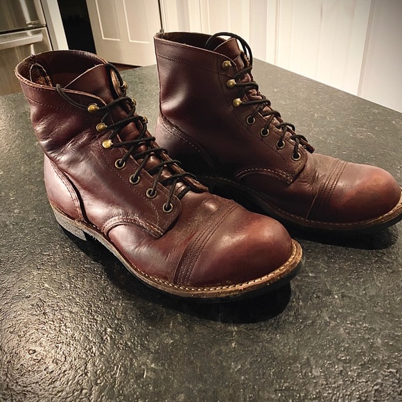 Red Wing Iron Ranger 6” Boots, Oxblood, size 10 - Picture 2 of 5